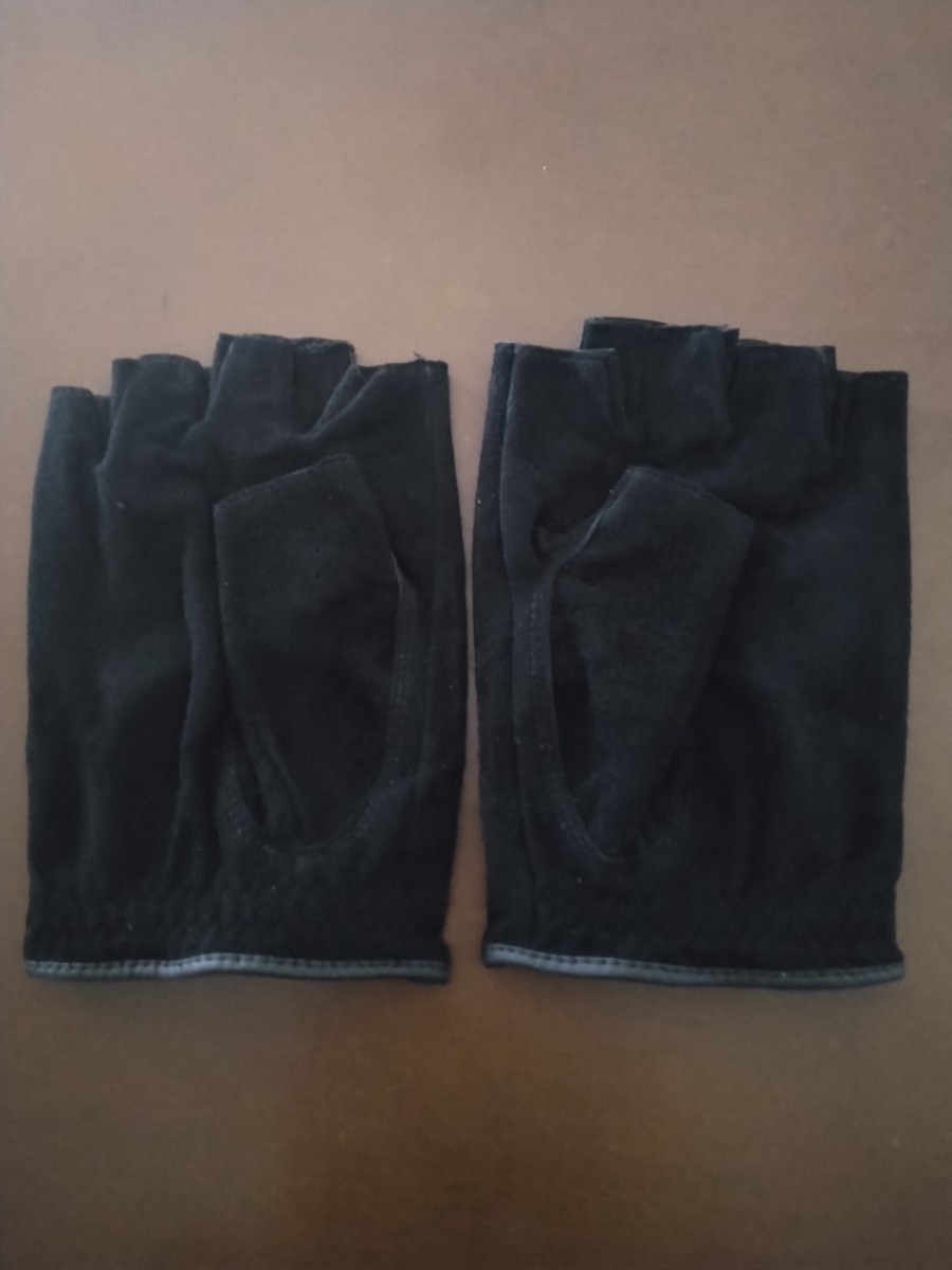  new goods unused TOYOTA TRD driving gloves sheepskin black size L(24)