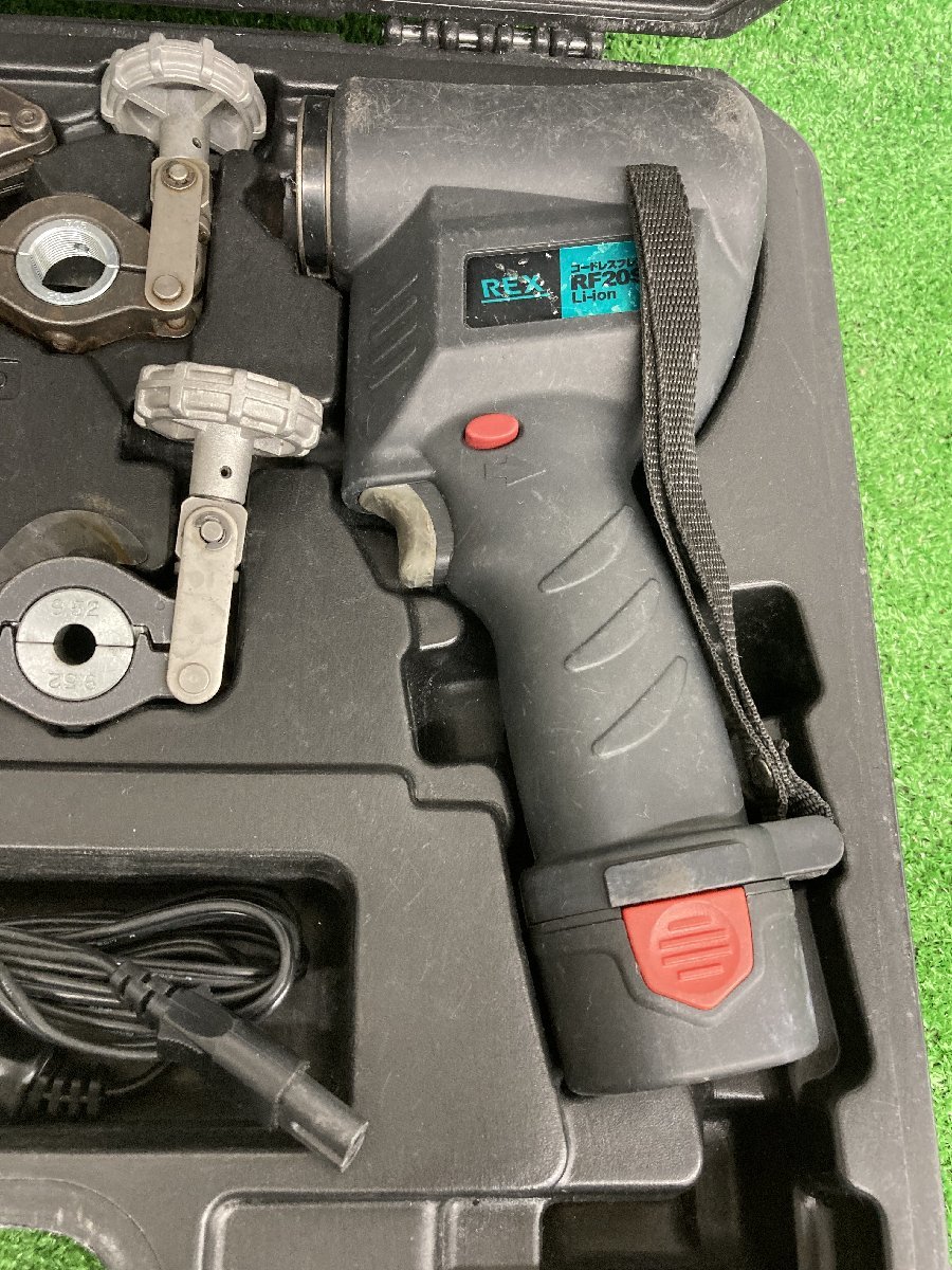 【中古品】REX(レッキス) 10.8vコードレスフレア RF20S / ITVJK1HH4GIY_画像2