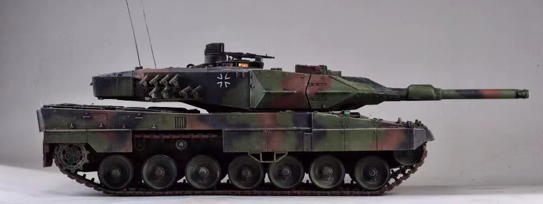 1/35 Germany main battle tank re Opal to2a5 construction painted final product 