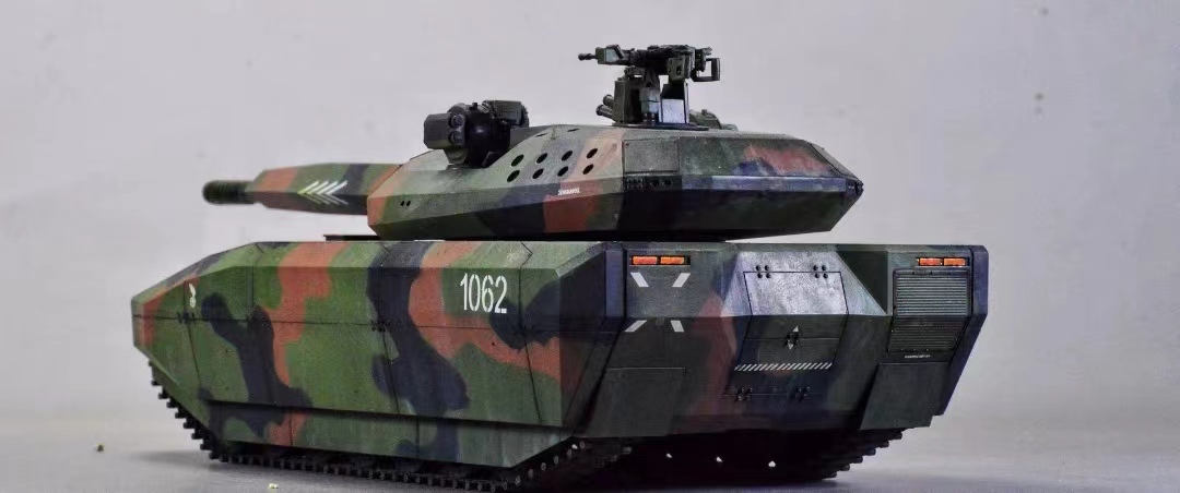 1/35 Poland PL-01 main battle tank construction painted final product 