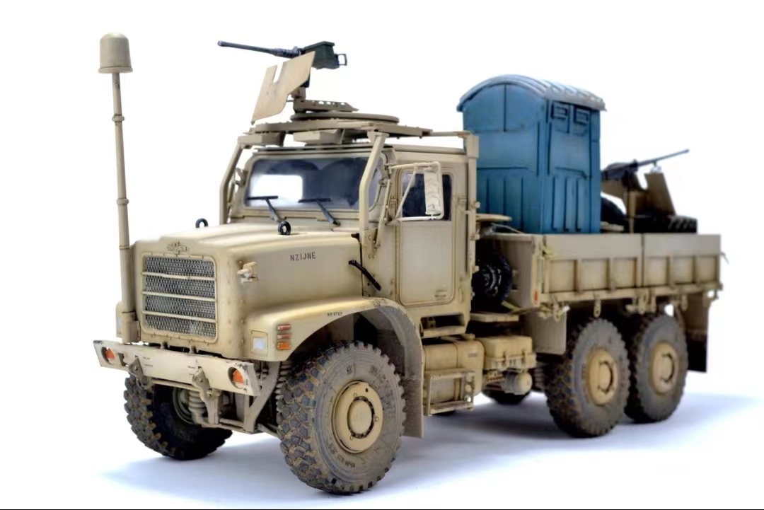 1/35 アメリカ陸軍 MTVR カーゴー トラック 組立塗装済完成品 _画像1