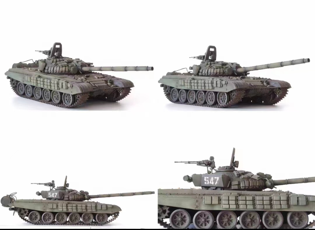 1/35 ロシア 主力戦車 T-72B1 組立塗装済完成品_画像3