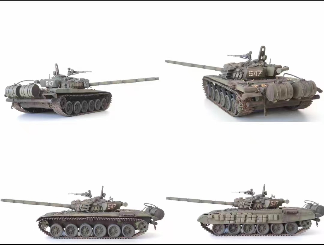 1/35 ロシア 主力戦車 T-72B1 組立塗装済完成品_画像7