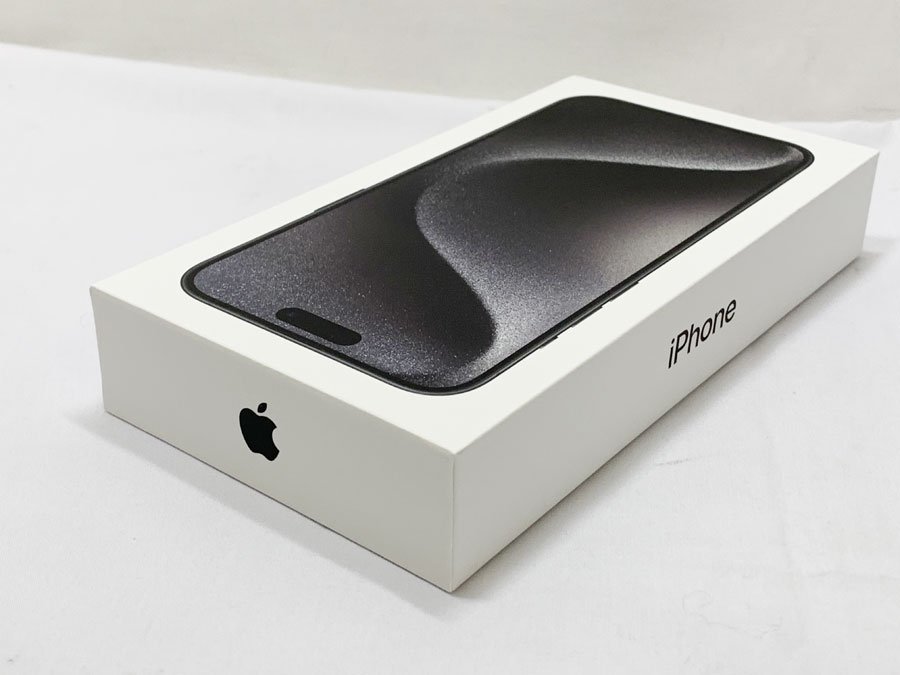 新品・未開封！Apple iPhone15 ProMax 256GB MU6P3J/A SIMフリー ブラックチタニウム アップル アイフォン_画像4