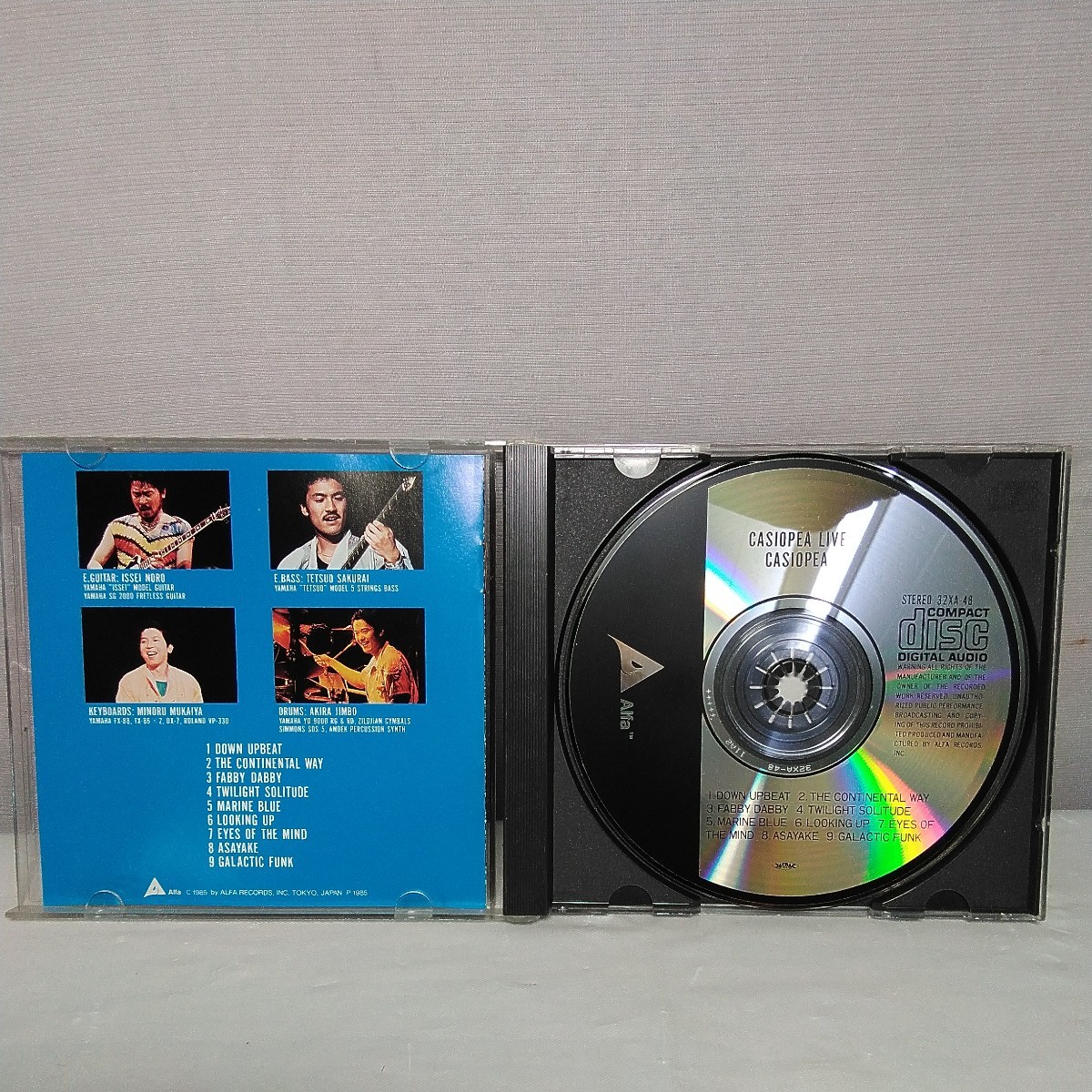 CASIOPEA　CD　CASIOPEA LIVE /アイズ・オヴ・マインド_画像4