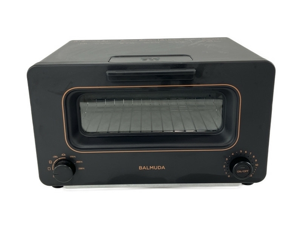 BALMUDA K05A-BK ブラック スチーム オーブン トースター The Toaster 2021年製 バルミューダ 中古 N8298711_画像1