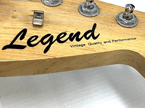 Legend Vintage Quality and Performance エレキギター ブラック 訳あり T8285750_画像9