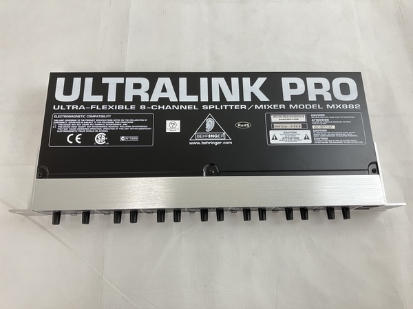 BEHRINGER ULTRALINK PRO MX882 スプリッター ミキサー ベリンガー 中古 良好 N8275607_画像5