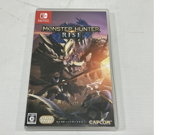 Nintendo Switch MONSTER HUNTER RISE モンスターハンター ライズ モンハン ソフト 任天堂 中古 H8238426_画像1