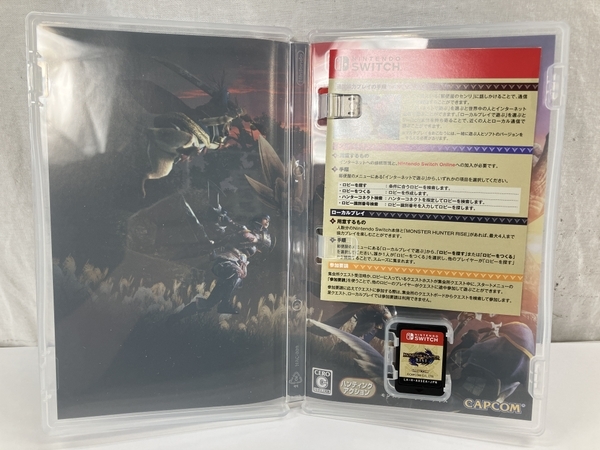 Nintendo Switch CAPCOM MONSTER HUNTER RISE モンスターハンター ライズ 中古 W8183795_画像3