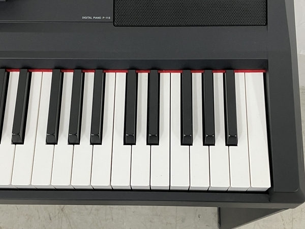 【引取限定】YAMAHA P-115B ヤマハ 電子ピアノ 88鍵盤 2016年製 椅子セット 鍵盤楽器 中古 直 M8187499_画像7