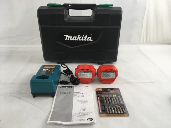 makita M655D 充電式ドライバドリル 電動工具 マキタ 中古 N8320420_画像2