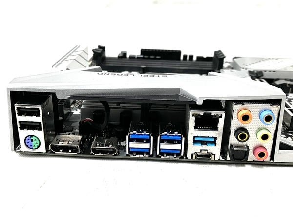 ASRock B450 STEEL LEGEND マザーボード パソコン PCパーツ ジャンク M8265355_画像3