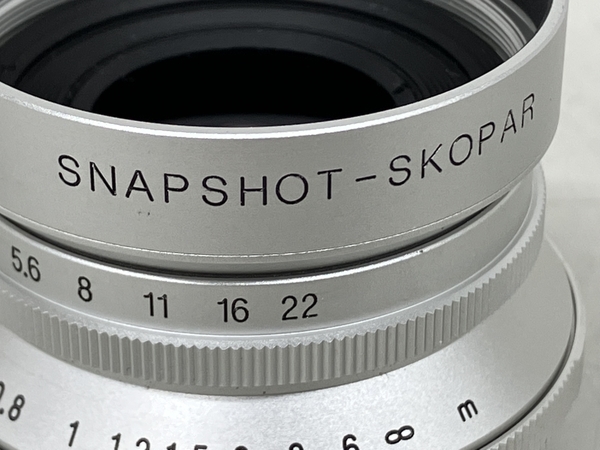 Voigtlander SNAPSHOT-SKOPAR 25mm F4 MC フォクトレンダー レンズ カメラ周辺機器 ジャンク K8326114_画像3