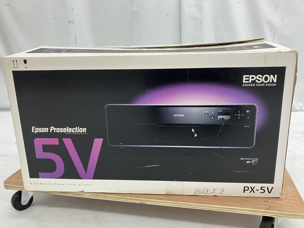 EPSON PX-5V プロセレクション インクジェット プリンター 2013年製 エプソン ジャンク C8310669_画像3