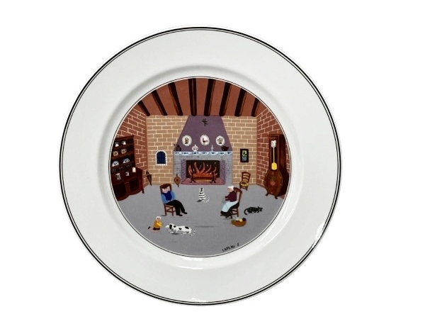 Villeroy&Boch ビレロイ&ボッホ 絵皿 DESIGN Naif 食器 中古 M8302945_画像1