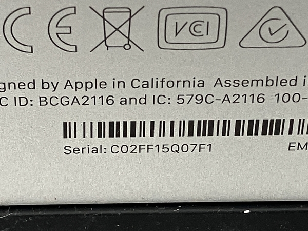 Apple iMac Retina 4K 21.5インチ 2019 i3-8100 8 GB SSD 256GB Ventura 一体型パソコン PC 中古 M8094530_画像8