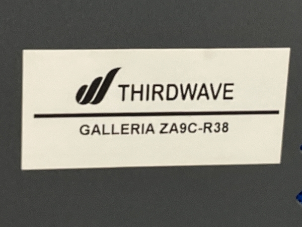 Thirdwave GALLERIA ZA9C-R38 i9-12900K 32GB SSD1TB HDD4TB RTX 3080 Win11 デスクトップパソコン 中古 M8207878_画像9