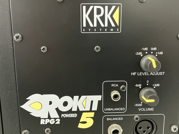 KRK ROKIT POWERED 5 スピーカー ペア 音響機器 オーディオ 中古 B8314628_画像4