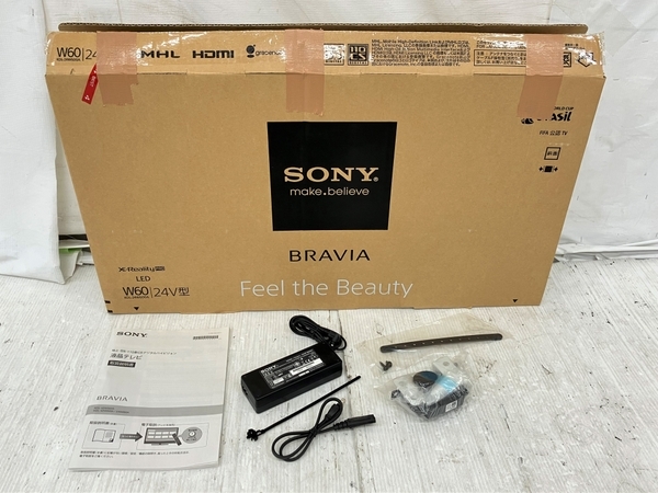 SONY BRAVIAK KDL-24W600A 液晶テレビ 2013年製 ソニーブラビア 家電 中古 K8324073_画像2