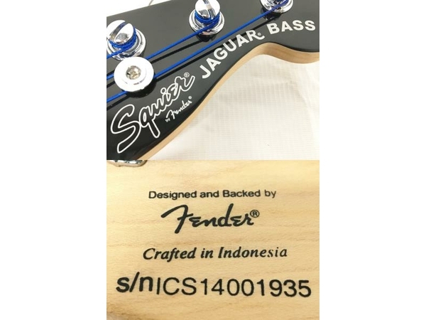 Squier by Fender JAGUAR BASS エレキ ベース ギター 弦楽器 楽器 バンド フェンダー スクワイア ジャガーベース 中古 F8300619_画像10