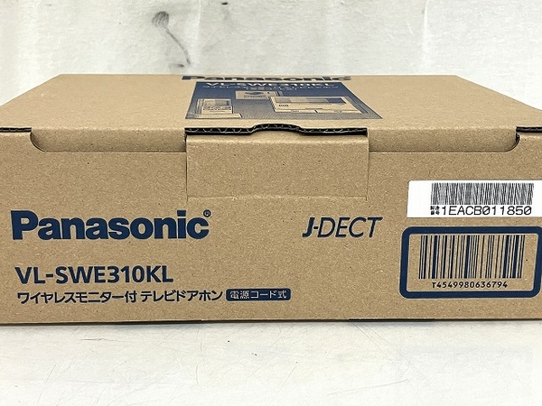 Panasonic パナソニック ワイヤレスモニター付 テレビドアホン どこでもドアホン VL-SWE310KL 未使用 T8335858_画像2