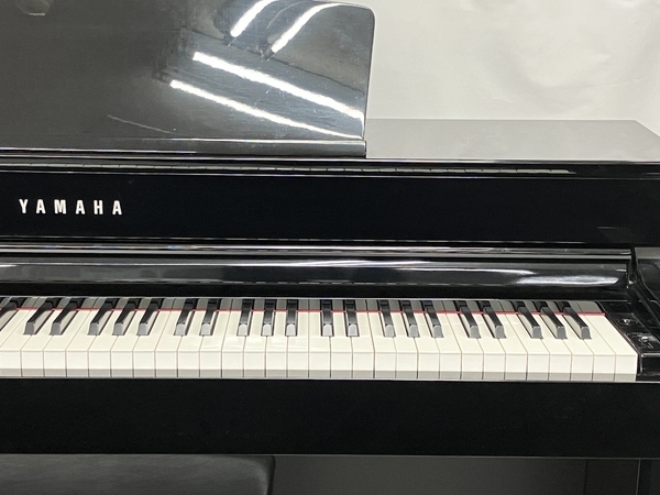 【引取限定】YAMAHA CLP-545PE Clavinova 電子ピアノ 椅子付き 88鍵盤 楽器 2015年製 クラビノーバ ヤマハ 中古 直 W8308932_画像6