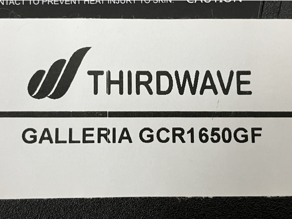 Thirdwave GALLERIA GCR1650GF i7-9750H 16GB SSD 512GB GTX 1650 15.6型 win11 ノートパソコン PC 中古 M8277081_画像9