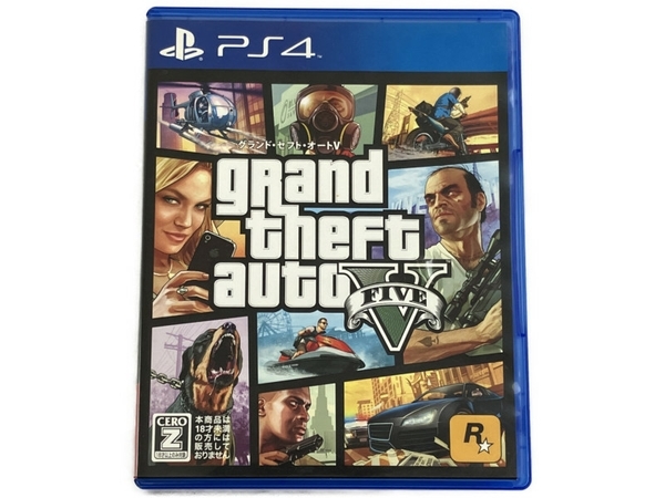 Grand Theft Auto V グランド セフト オート グラセフ5 ゲーム ソフト PS4 中古 N8254862_画像1