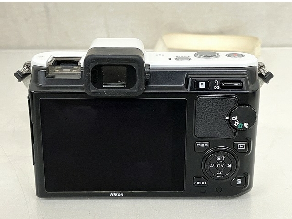 Nikon 1 V1 ミラーレス一眼カメラ レンズキット ホワイト 訳あり T8308894_画像5