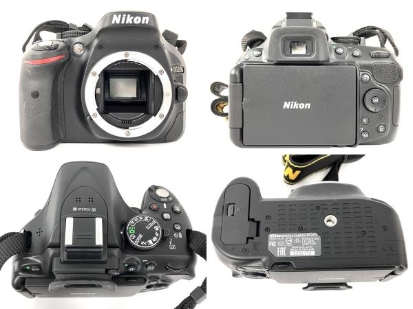 Nikon ニコン D5200 AF-S DX NIKKOR 18-55mm F3.5-5.6G VR KIT デジタル一眼レフカメラ ジャンク Y8343153_画像6