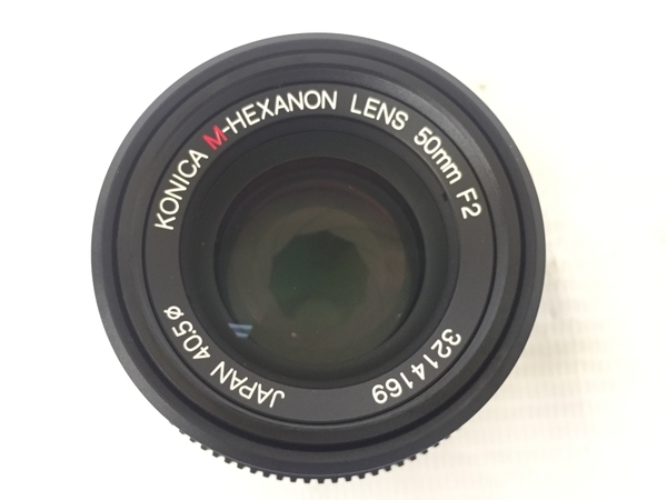KONICA コニカ M-HEXANON LENS 50mm F2 カメラ レンズ 中古 G8341602_画像8
