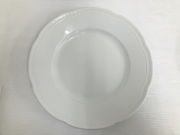 Richard Ginori ベッキオホワイト プレート 4枚 セット 食器 皿 リチャード ジノリ 中古 O8343686_画像5