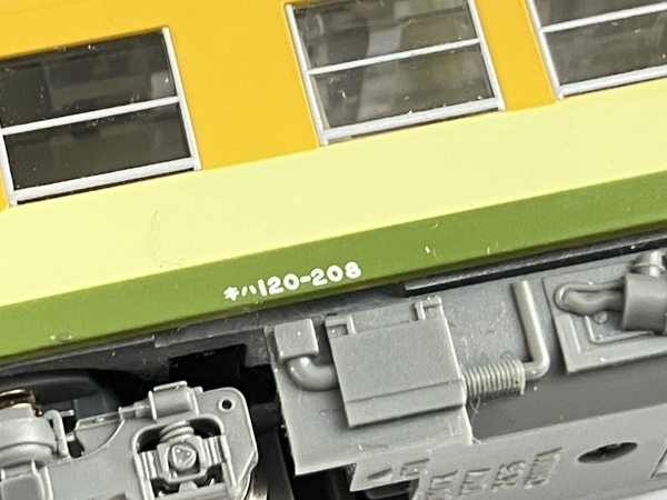 TOMIX JR西日本 キハ120形 ディーゼルカー 木次線 92174 セットバラシ キハ120-208 M付き Nゲージ 鉄道模型 中古 N8340105_画像10