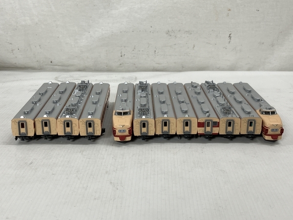 KATO 10-241 10-242 485系 初期型 雷鳥 基本 増結 12両セット 鉄道模型 Nゲージ 中古 W8323394_画像4
