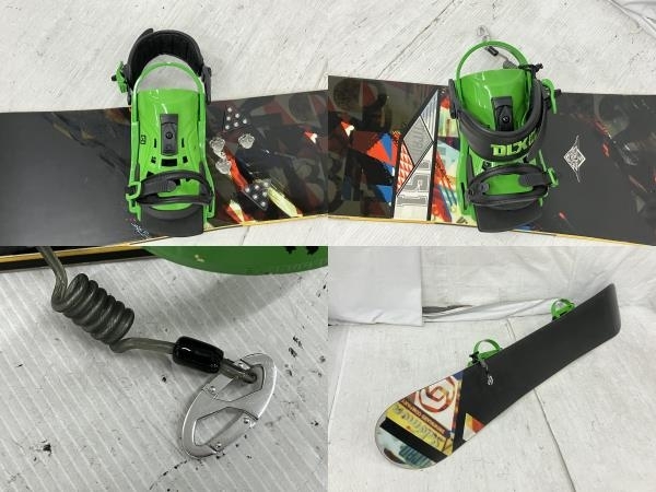 SALOMON サロモン TITAN 151 スノーボード UNION ビンディング付き ウィンタースポーツ用品 中古 K8352975_画像9