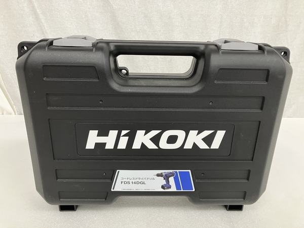 HiKOKI FDS 14DGL コードレスドライバドリル バッテリーチャージャー バッテリー付 2個き 電動工具 ハイコーキ 中古 S8275159_画像2