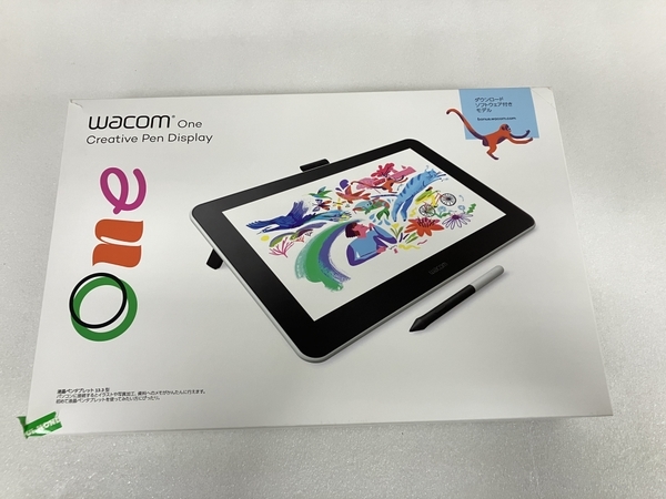 wacom one Creative Pen Display DTC133 13.3 型液晶 ペンタブレット 2021年製 中古 S8304330_画像3