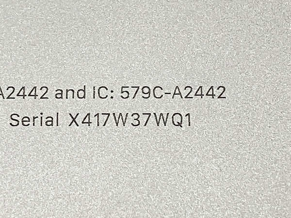 Apple MacBook Pro 14インチ 2021 M1 Max 64 GB SSD 1TB Ventura ノートパソコン PC 中古 M8096719_画像9