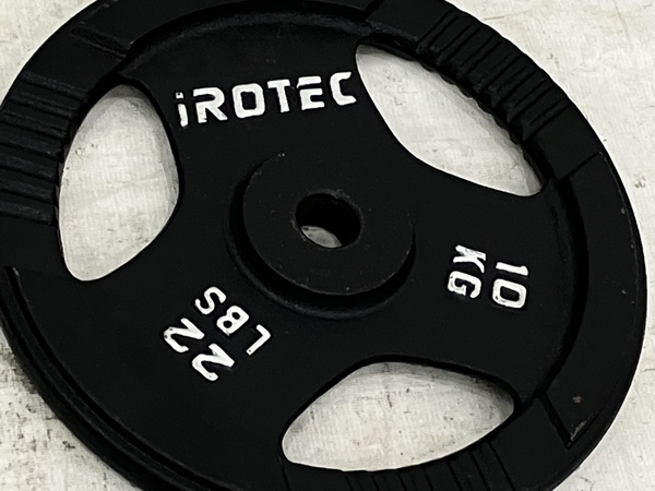 【引取限定】iROTEC バーベルプレート ダンベル アイアンプレート 2.5kg×8 5kg×8 10kg×2 15kg×8 トレーニング 中古 直K8308998_画像4