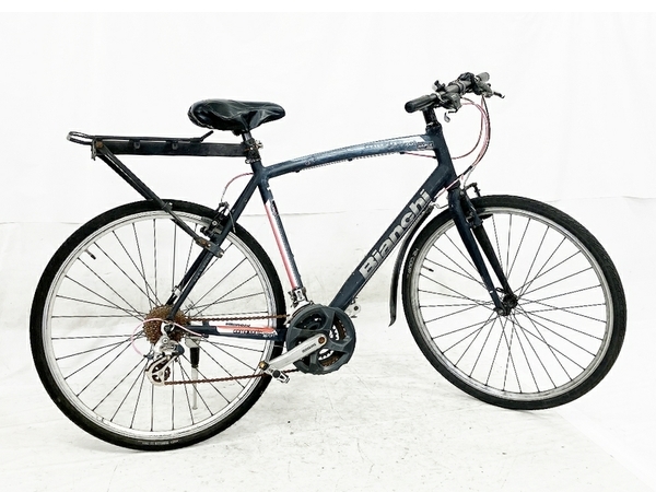 【1円】 Bianchi camaleonte sport ビアンキ クロスバイク 自転車 ジャンクW8089052_画像1