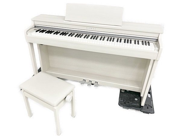 【引取限定】 KAWAI CN27A 電子ピアノ 88鍵 2017年製 椅子付 中古 直 Y8321450_画像1