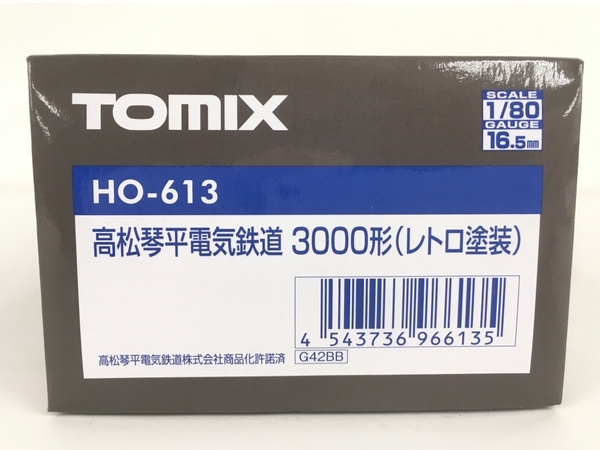 TOMIX HO-613 高松琴平電気鉄道 3000形 レトロ塗装 鉄道模型 HO 中古 Y8312771_画像4