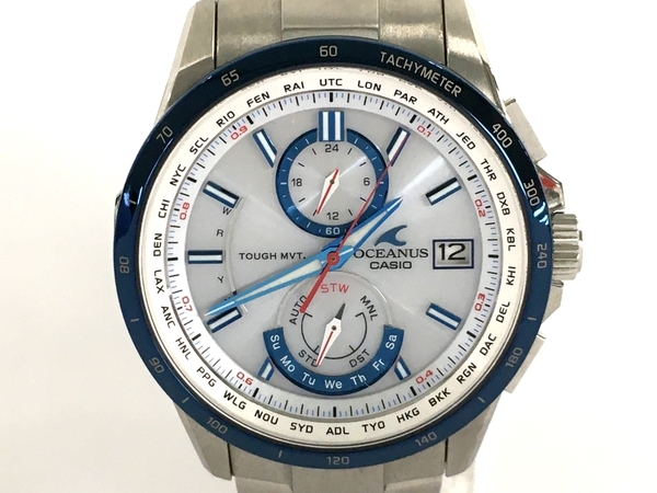 CASIO カシオ OCEANUS オシアナス OCW-T2500 メンズ ソーラー 腕時計 中古 Y8319013_画像5