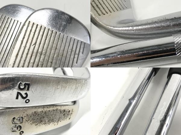 Titlist タイトリスト VOKEY DESIGN ボーケイ 52° 56° アイアン ゴルフ クラブ 2本 セット おまとめ 趣味 スポーツ 運動 中古 F8351102_画像6