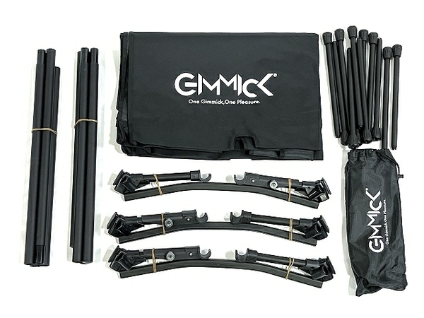 GIMMICK GM-CT01 コット キャンプベッド タグ付き ブラック ジャンク T8307166_画像2