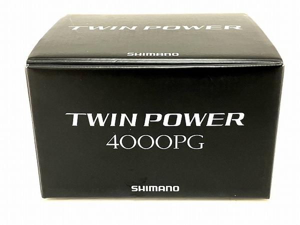 SHIMANO TWIN POWER 4000PG シマノ ツインパワー スピニングリール 釣具 中古 O8313022_画像2