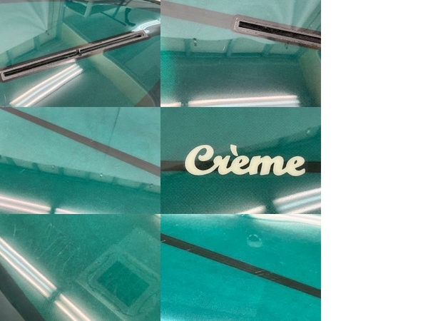 【引取限定】Creme サーフボード ロングボード グリーン系 フィン ケース付 サーフィン クリーム 中古 良好 直 C8331826_画像9