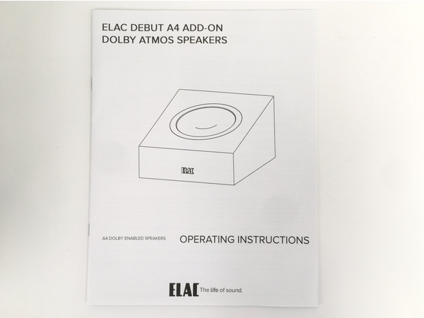 ELAC DA41-BK スピーカー ペア 中古 Y8344777_画像3