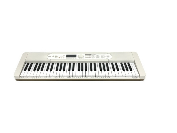 CASIO LK-526 電子 ピアノ キーボード マイク 付き 光 ナビ ゲーション 2022年製 カシオ 鍵盤 楽器 中古 F8354506_画像1